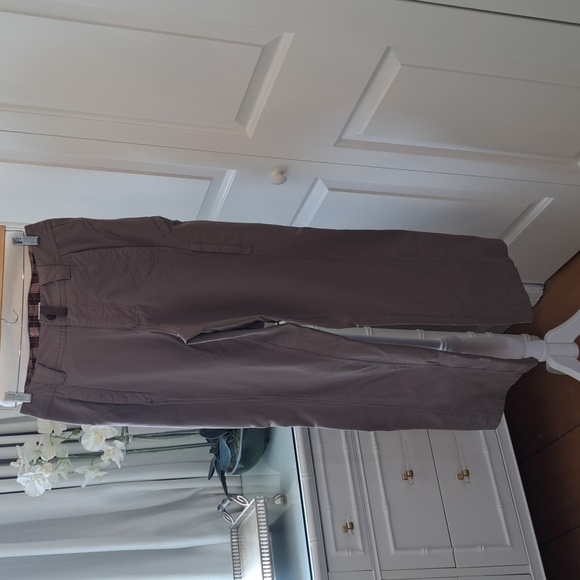 lululemon athletica Other - Lululemon Mens Wet Dry Warm Stretch‎ Activewear Taupe Vented Pants Taupe S-30